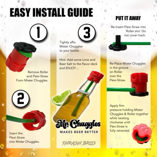 Mr. Chuggles - Portable Beer Bong